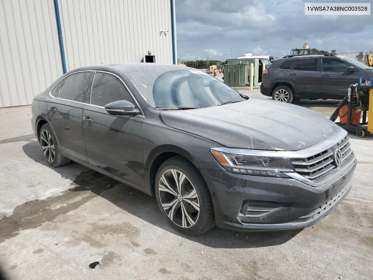 2022 Volkswagen Passat Se VIN: 1VWSA7A38NC003528 Lot: 76126694