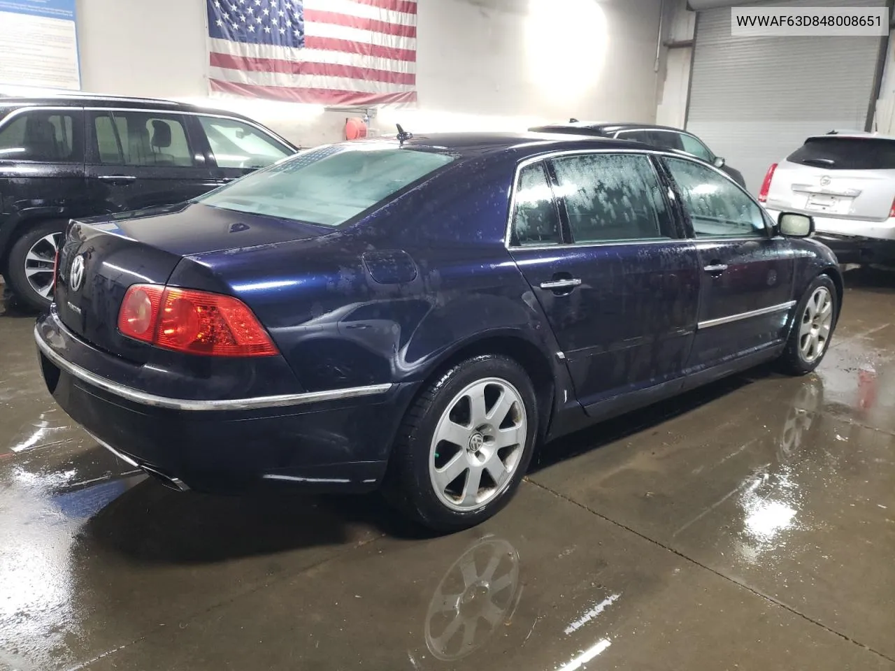 2004 Volkswagen Phaeton 4.2 VIN: WVWAF63D848008651 Lot: 78267004