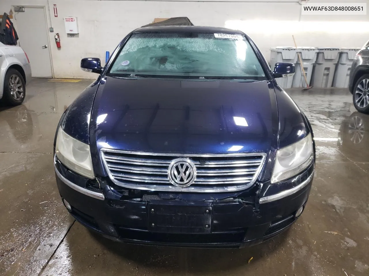 2004 Volkswagen Phaeton 4.2 VIN: WVWAF63D848008651 Lot: 78267004