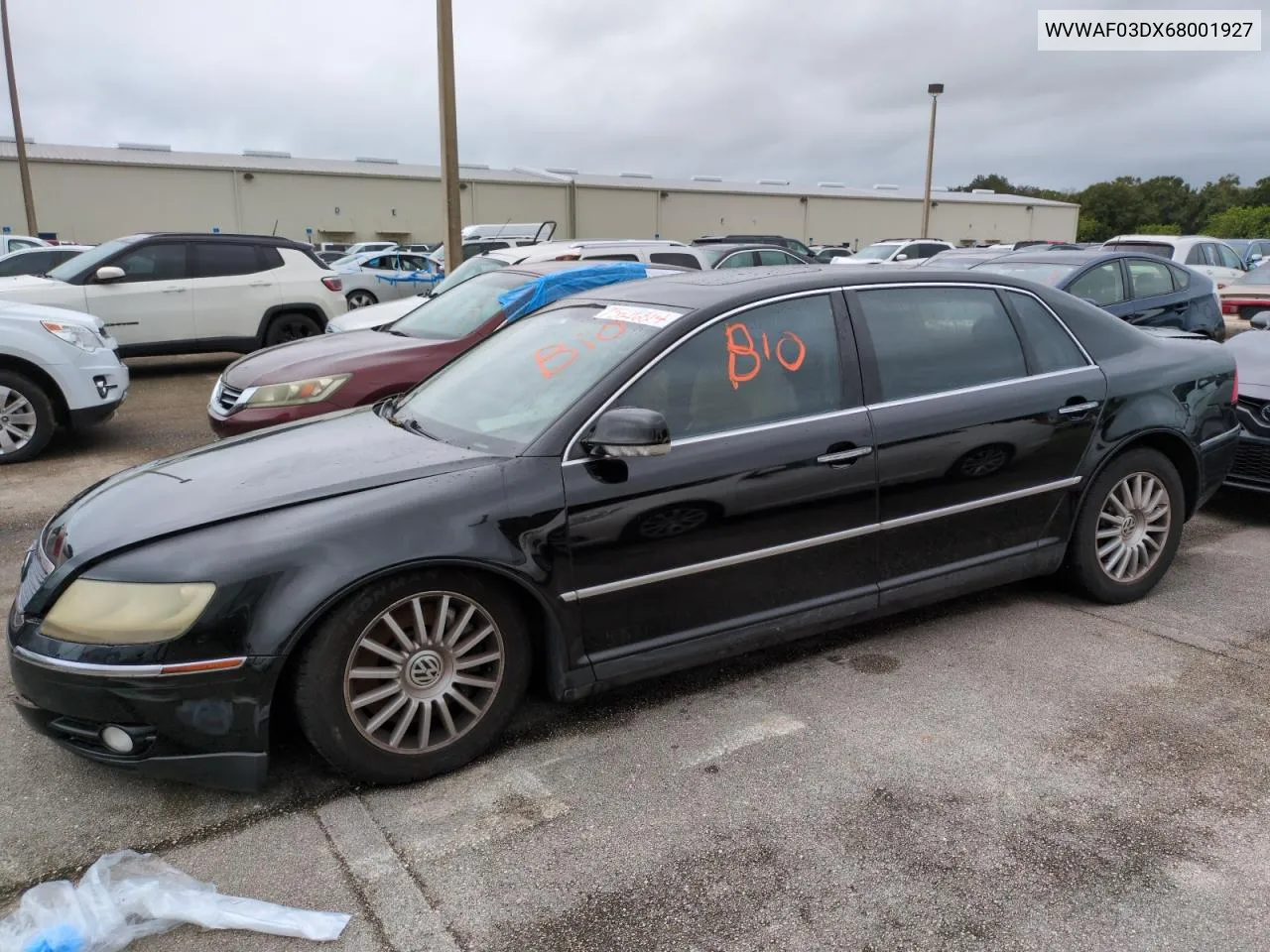 2006 Volkswagen Phaeton 4.2 VIN: WVWAF03DX68001927 Lot: 75046814