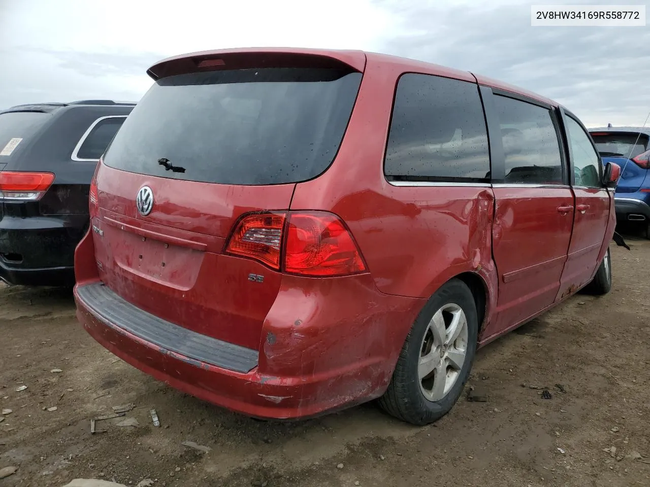 2009 Volkswagen Routan Se VIN: 2V8HW34169R558772 Lot: 48234104