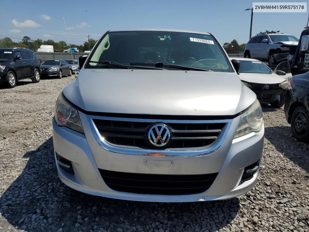 2009 Volkswagen Routan S VIN: 2V8HW44159R575178 Lot: 71533604