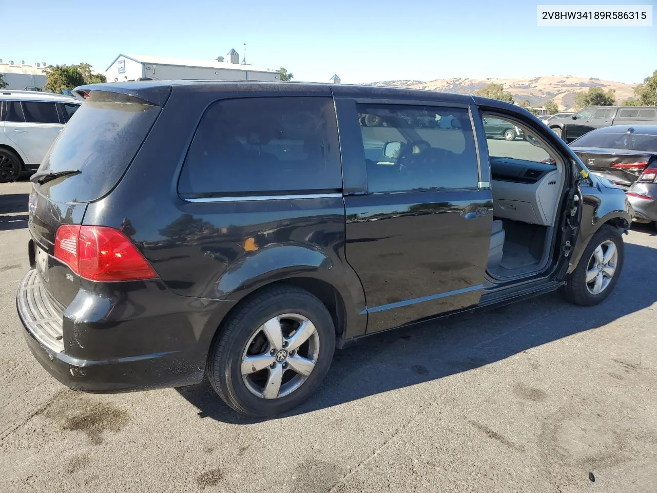 2009 Volkswagen Routan Se VIN: 2V8HW34189R586315 Lot: 71604734