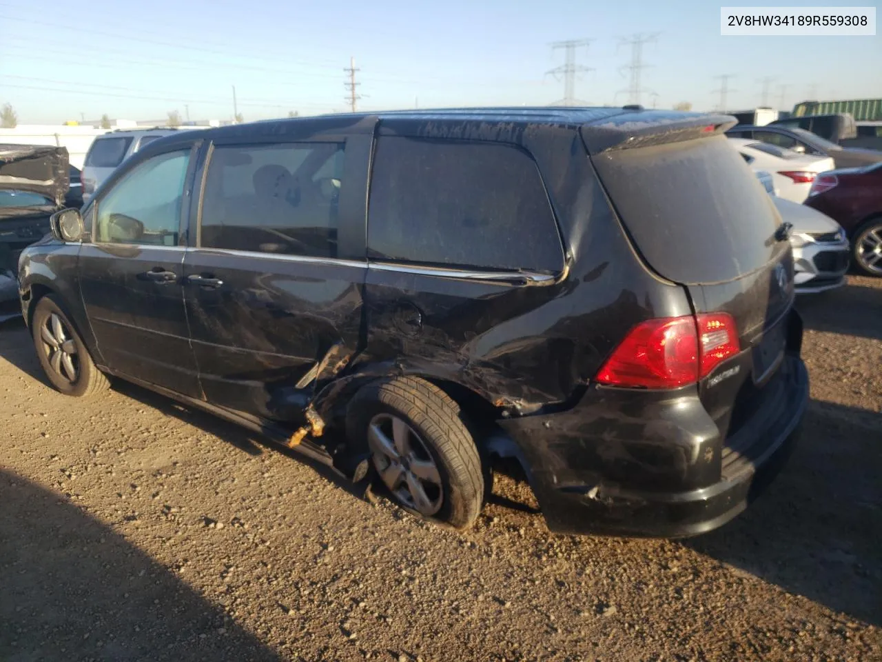 2009 Volkswagen Routan Se VIN: 2V8HW34189R559308 Lot: 73958434