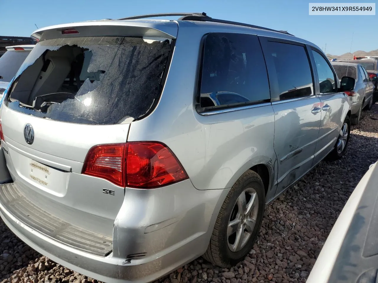 2009 Volkswagen Routan Se VIN: 2V8HW341X9R554949 Lot: 76125454