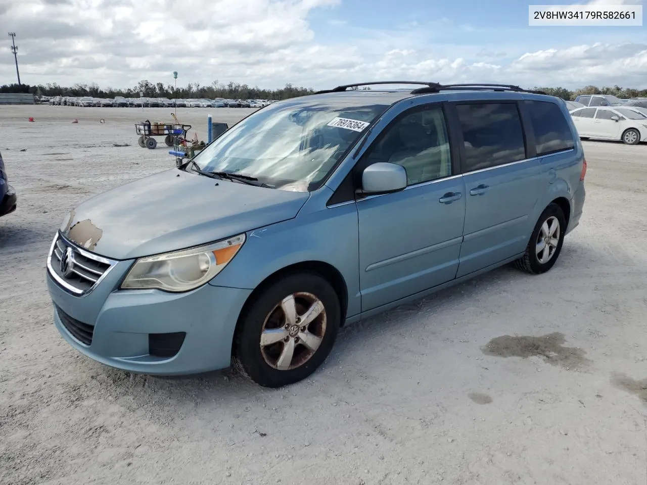 2009 Volkswagen Routan Se VIN: 2V8HW34179R582661 Lot: 76976364