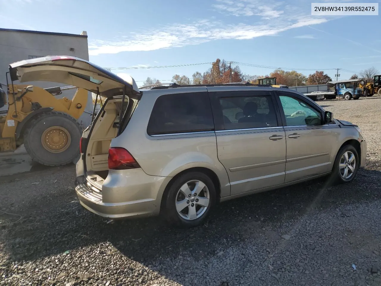 2009 Volkswagen Routan Se VIN: 2V8HW34139R552475 Lot: 77984744