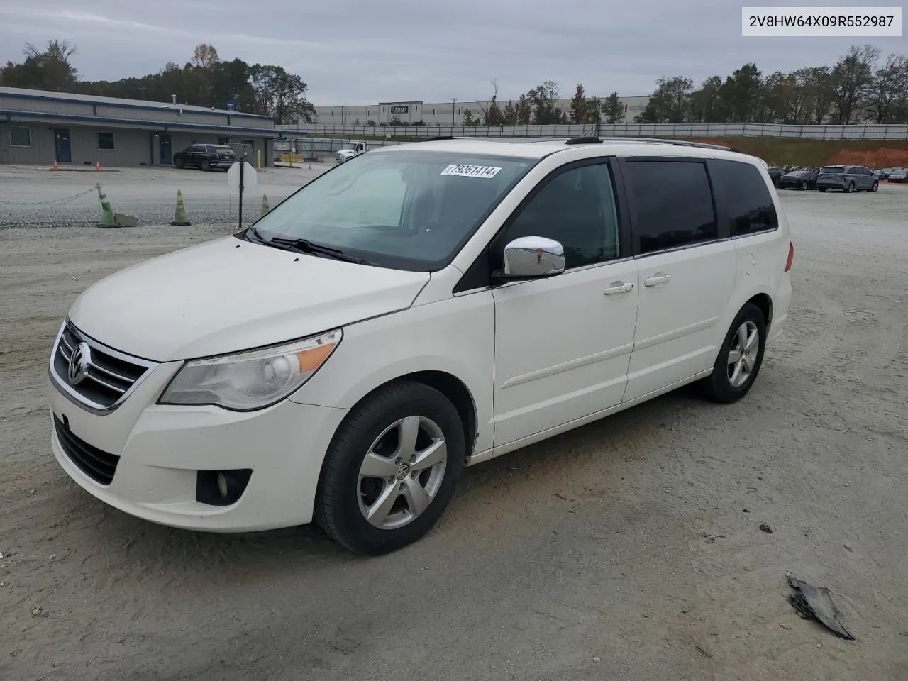 2009 Volkswagen Routan Sel Premium VIN: 2V8HW64X09R552987 Lot: 79261414