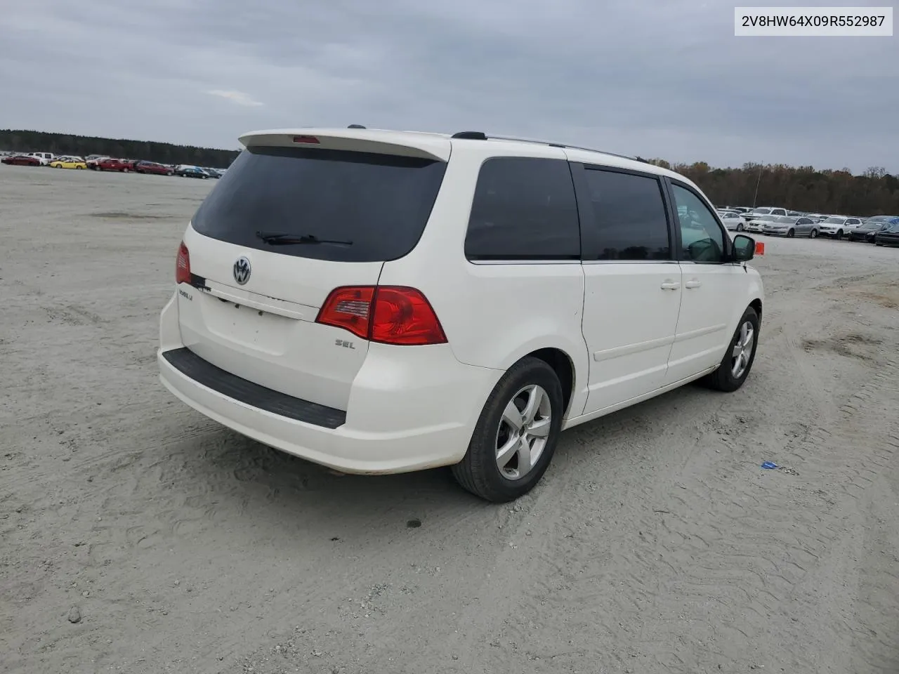 2009 Volkswagen Routan Sel Premium VIN: 2V8HW64X09R552987 Lot: 79261414