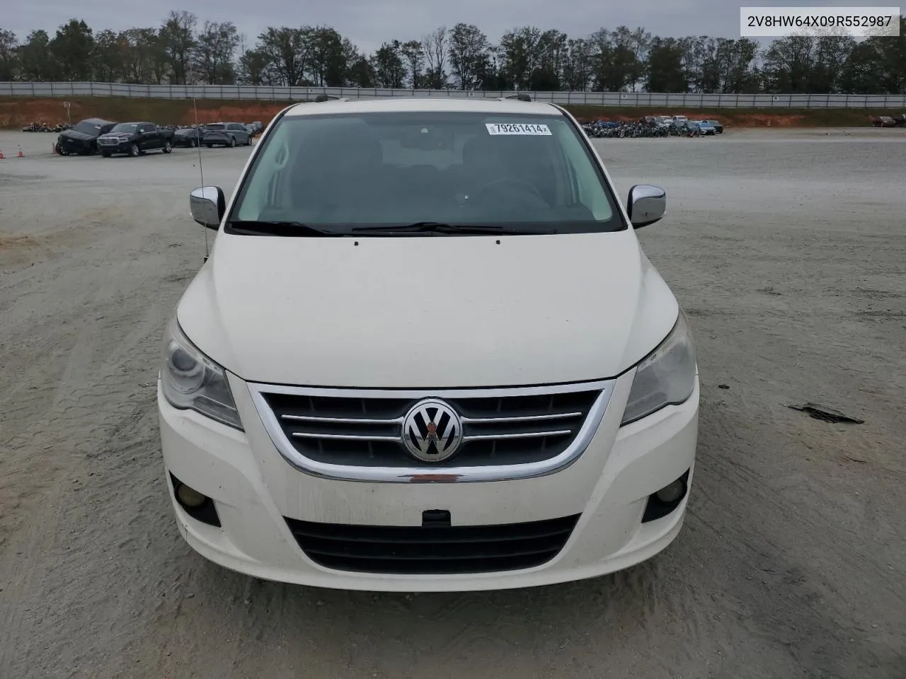 2009 Volkswagen Routan Sel Premium VIN: 2V8HW64X09R552987 Lot: 79261414