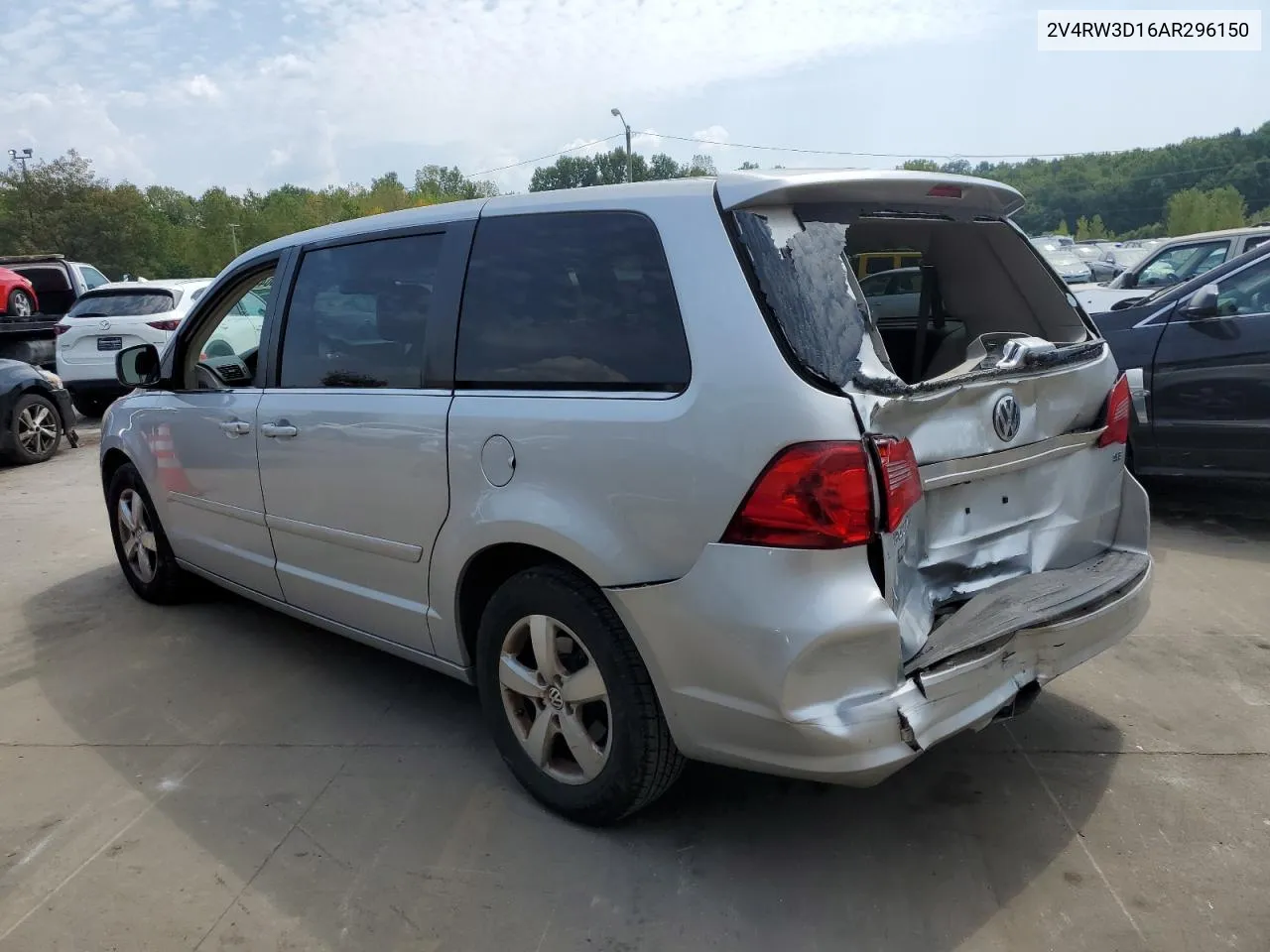 2010 Volkswagen Routan Se VIN: 2V4RW3D16AR296150 Lot: 69260444