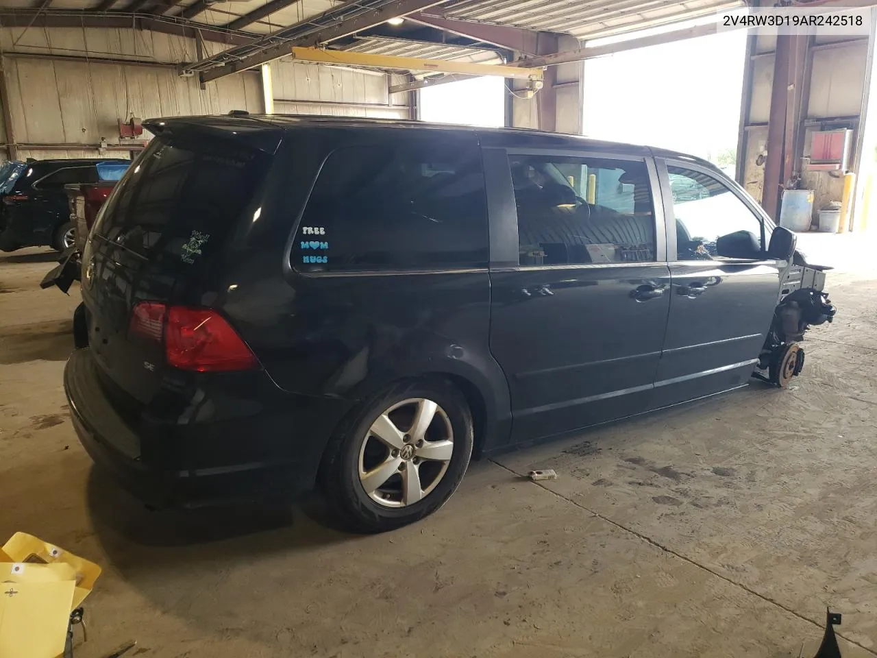 2010 Volkswagen Routan Se VIN: 2V4RW3D19AR242518 Lot: 69651534