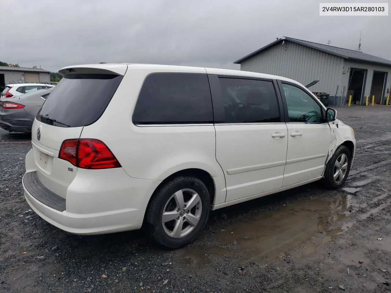 2010 Volkswagen Routan Se VIN: 2V4RW3D15AR280103 Lot: 72981974