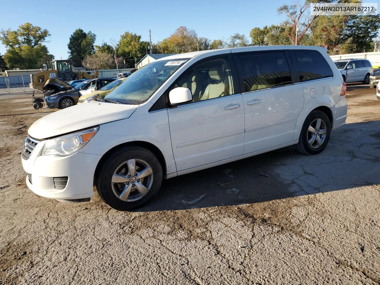 2010 Volkswagen Routan Se VIN: 2V4RW3D13AR167217 Lot: 77363794