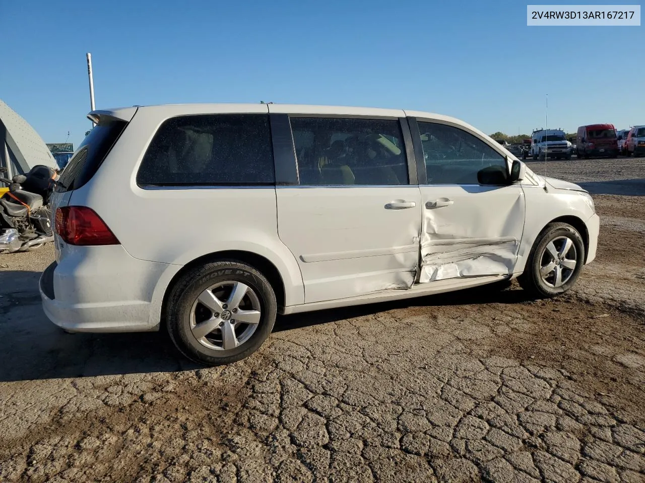 2010 Volkswagen Routan Se VIN: 2V4RW3D13AR167217 Lot: 77363794