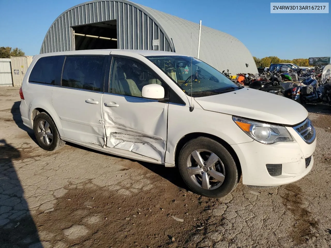 2010 Volkswagen Routan Se VIN: 2V4RW3D13AR167217 Lot: 77363794