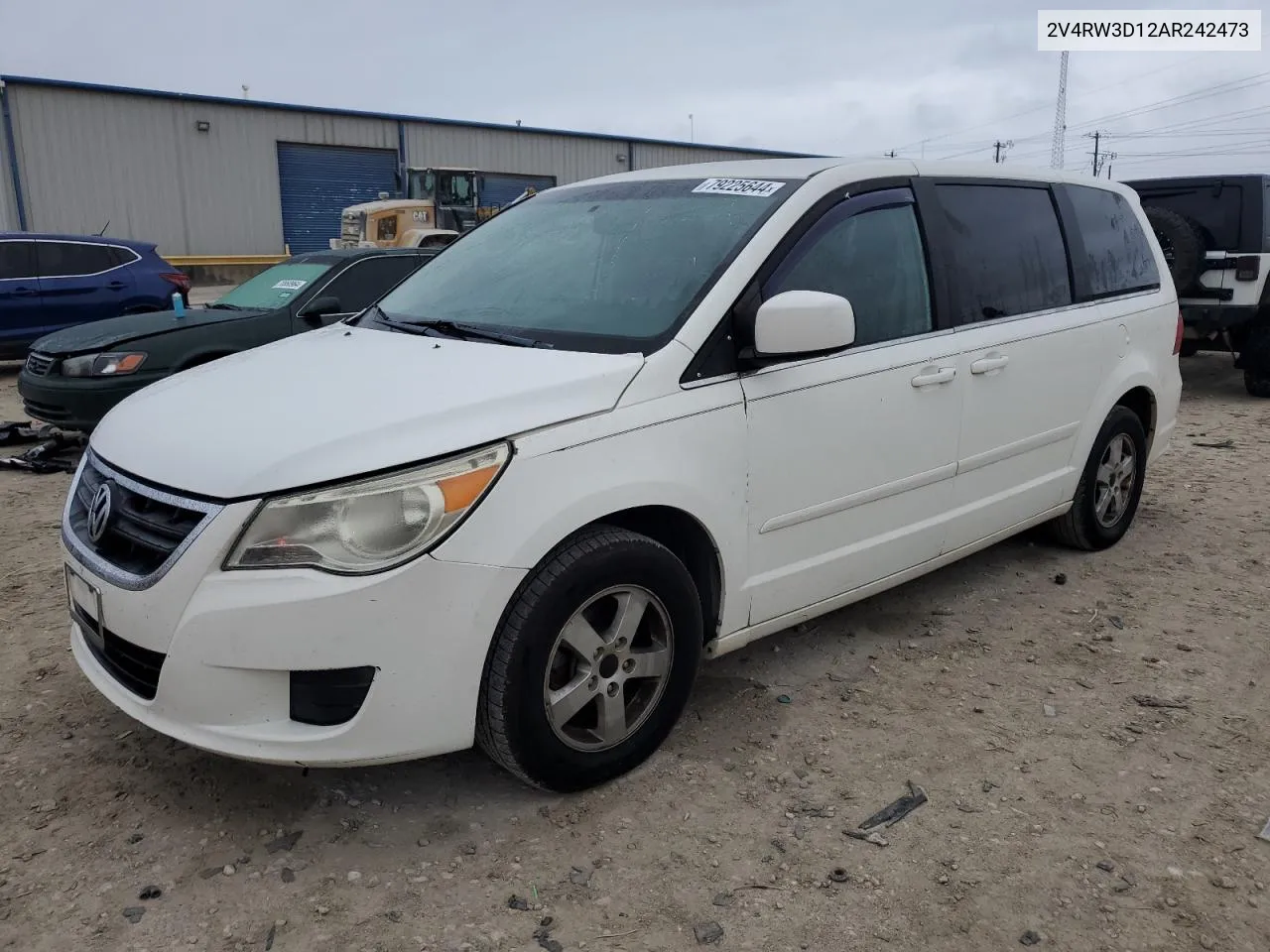 2010 Volkswagen Routan Se VIN: 2V4RW3D12AR242473 Lot: 79225644