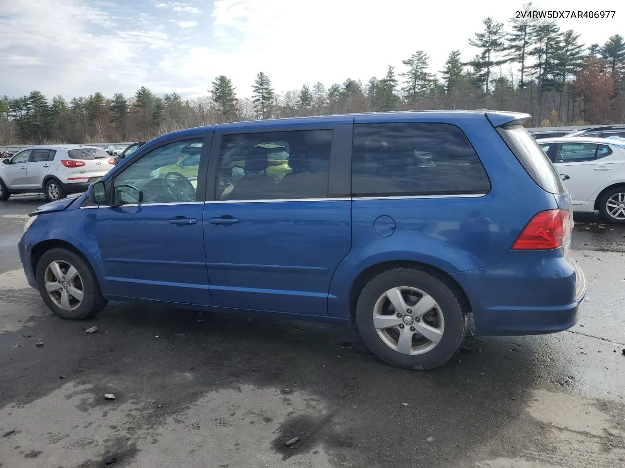 2010 Volkswagen Routan Sel VIN: 2V4RW5DX7AR406977 Lot: 79414844