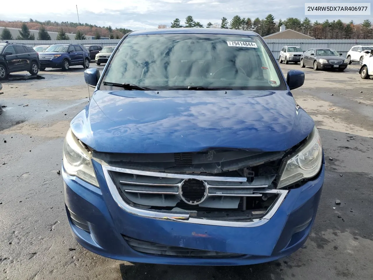 2010 Volkswagen Routan Sel VIN: 2V4RW5DX7AR406977 Lot: 79414844