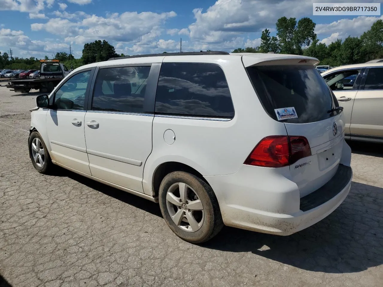 2011 Volkswagen Routan Se VIN: 2V4RW3DG9BR717350 Lot: 58409294