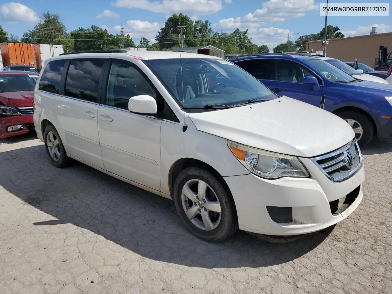 2011 Volkswagen Routan Se VIN: 2V4RW3DG9BR717350 Lot: 58409294