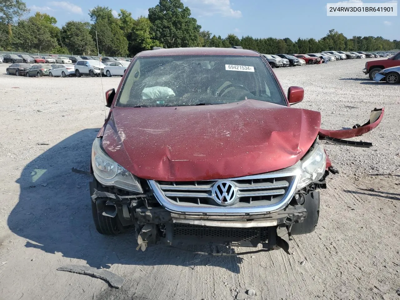 2011 Volkswagen Routan Se VIN: 2V4RW3DG1BR641901 Lot: 69421534