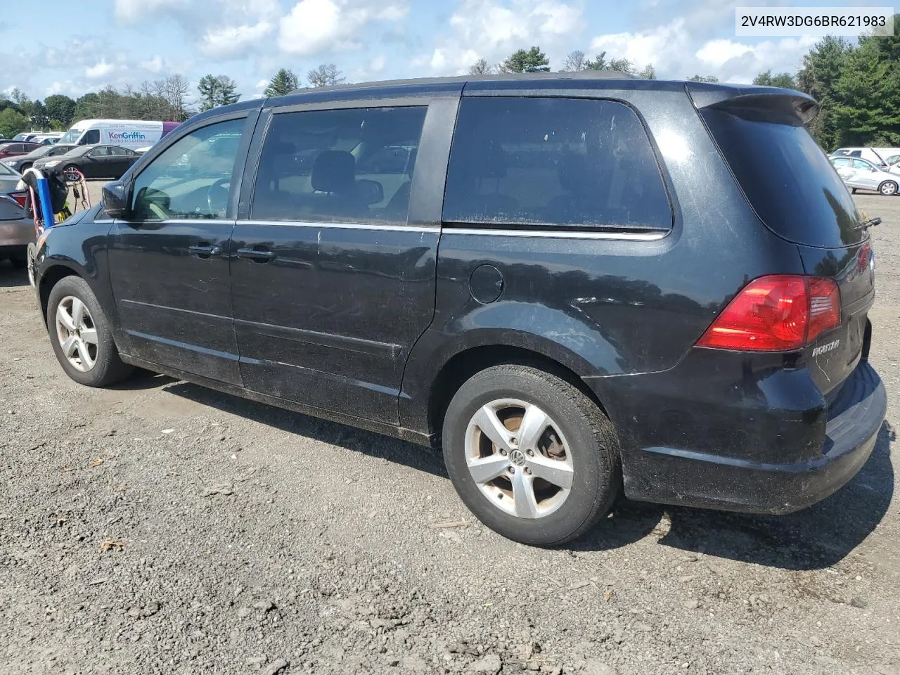 2011 Volkswagen Routan Se VIN: 2V4RW3DG6BR621983 Lot: 70509034