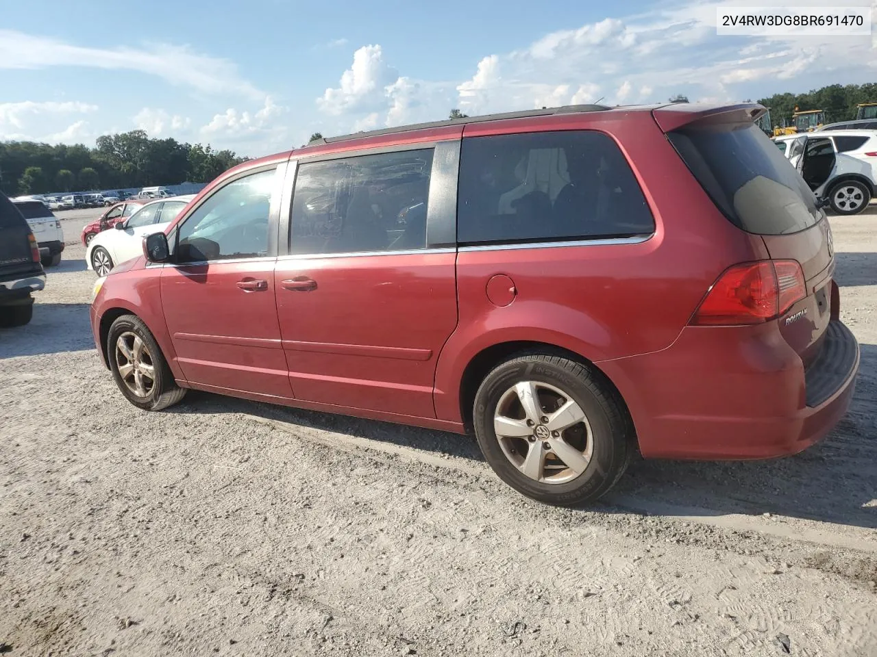 2011 Volkswagen Routan Se VIN: 2V4RW3DG8BR691470 Lot: 71763934