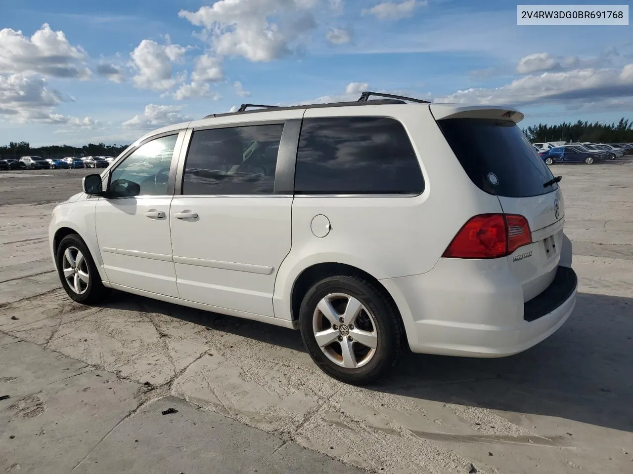 2011 Volkswagen Routan Se VIN: 2V4RW3DG0BR691768 Lot: 75745714