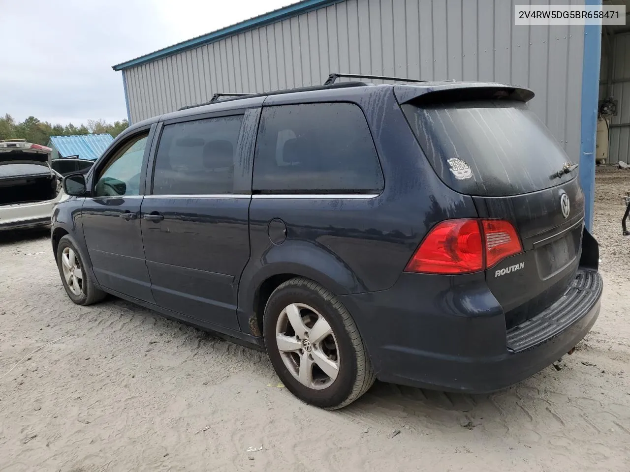 2011 Volkswagen Routan Sel VIN: 2V4RW5DG5BR658471 Lot: 79144184