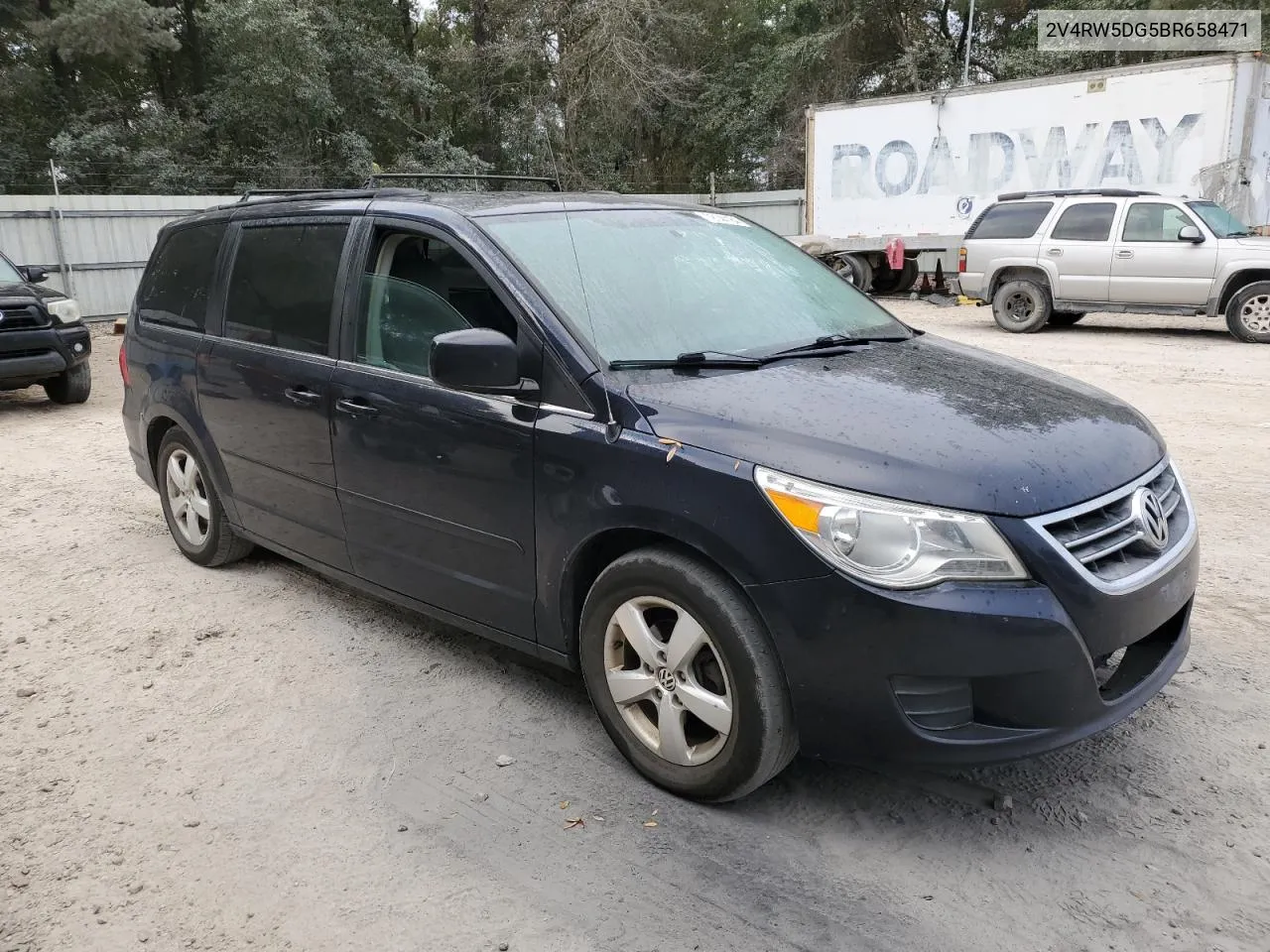 2011 Volkswagen Routan Sel VIN: 2V4RW5DG5BR658471 Lot: 79144184