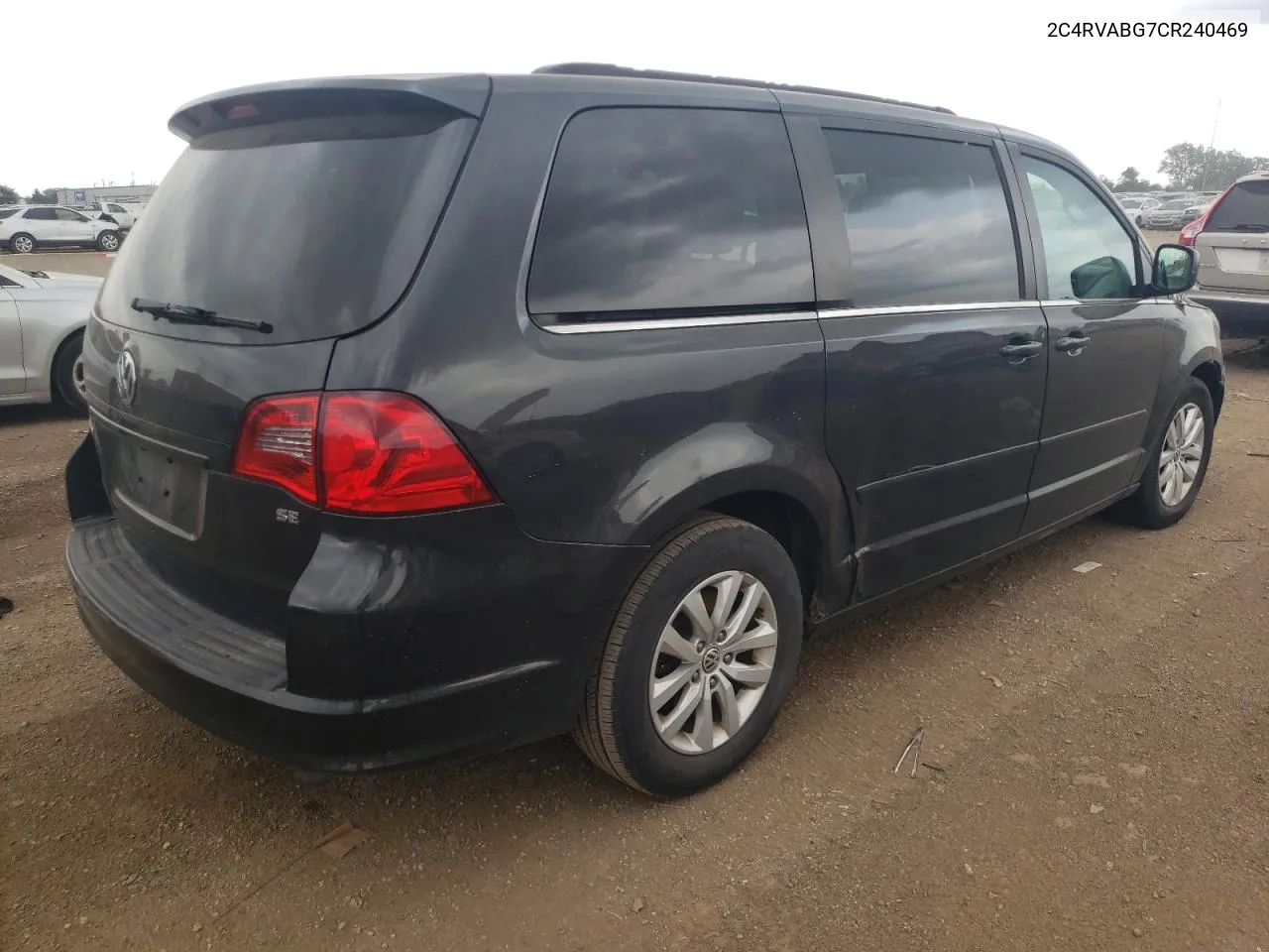 2012 Volkswagen Routan Se VIN: 2C4RVABG7CR240469 Lot: 61329904