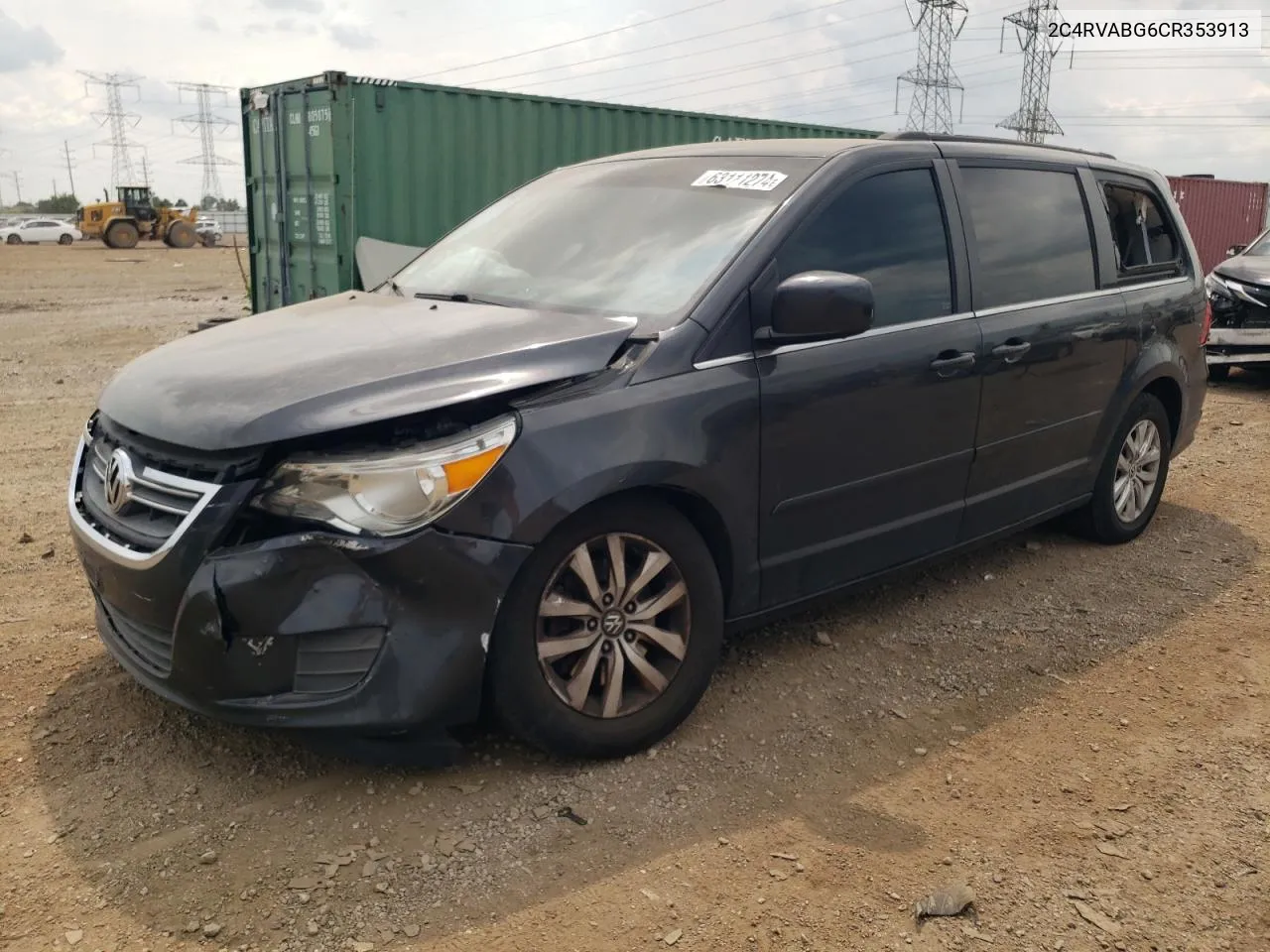 2C4RVABG6CR353913 2012 Volkswagen Routan Se