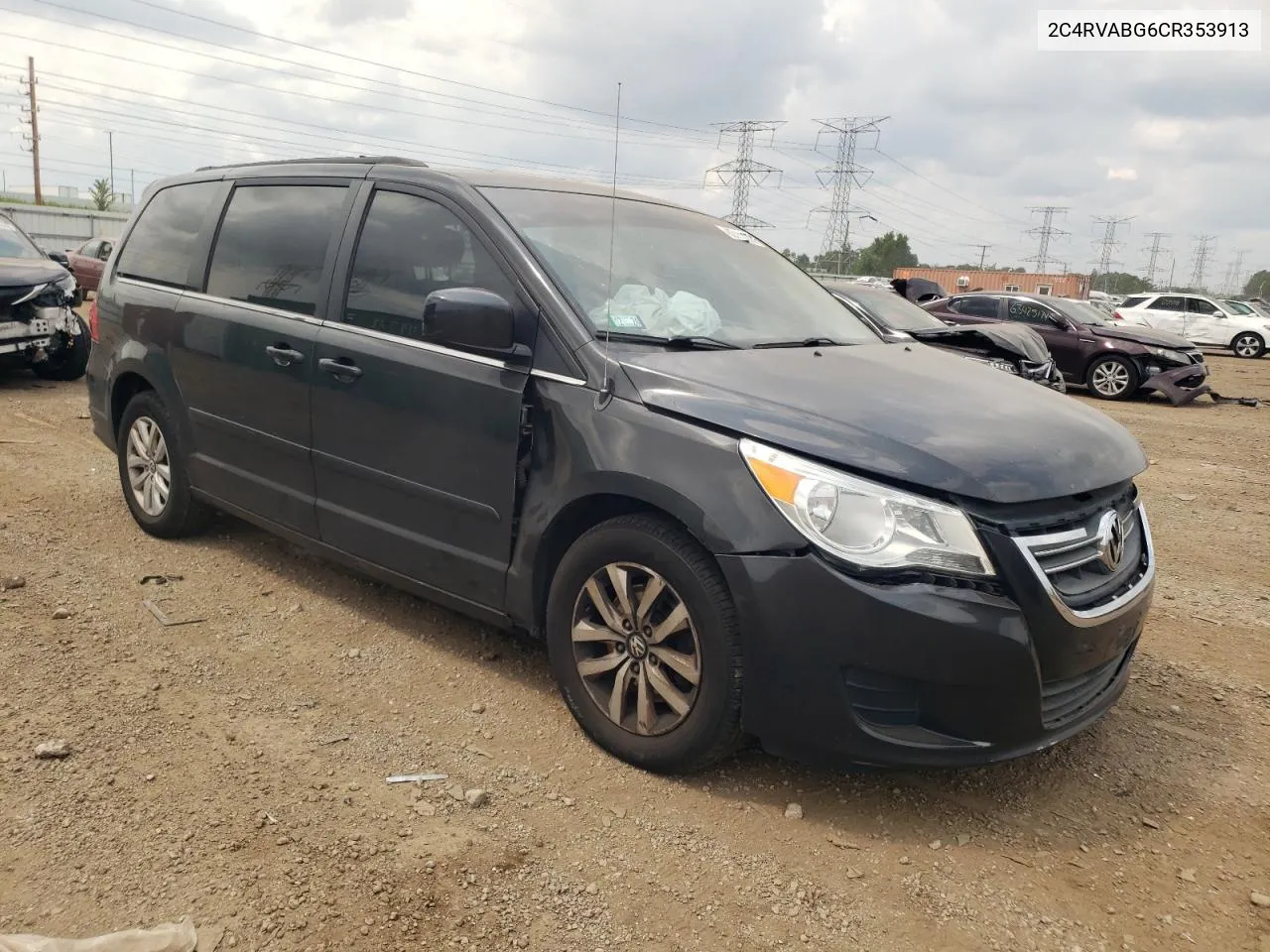 2012 Volkswagen Routan Se VIN: 2C4RVABG6CR353913 Lot: 63111274