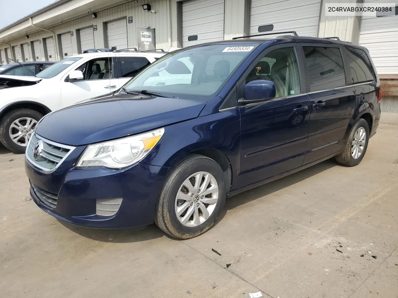 2012 Volkswagen Routan Se VIN: 2C4RVABGXCR240384 Lot: 64505534