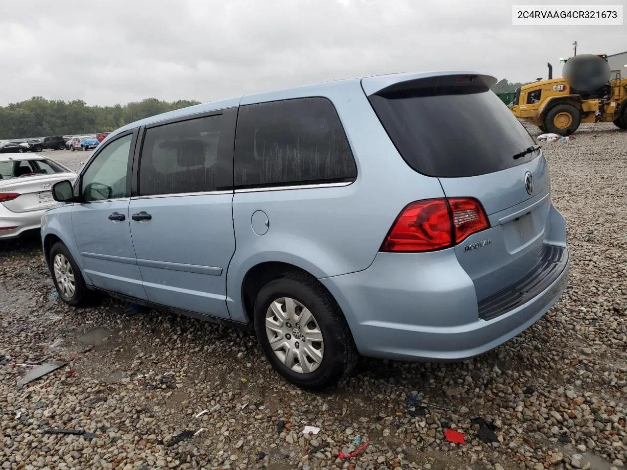 2012 Volkswagen Routan S VIN: 2C4RVAAG4CR321673 Lot: 71280464