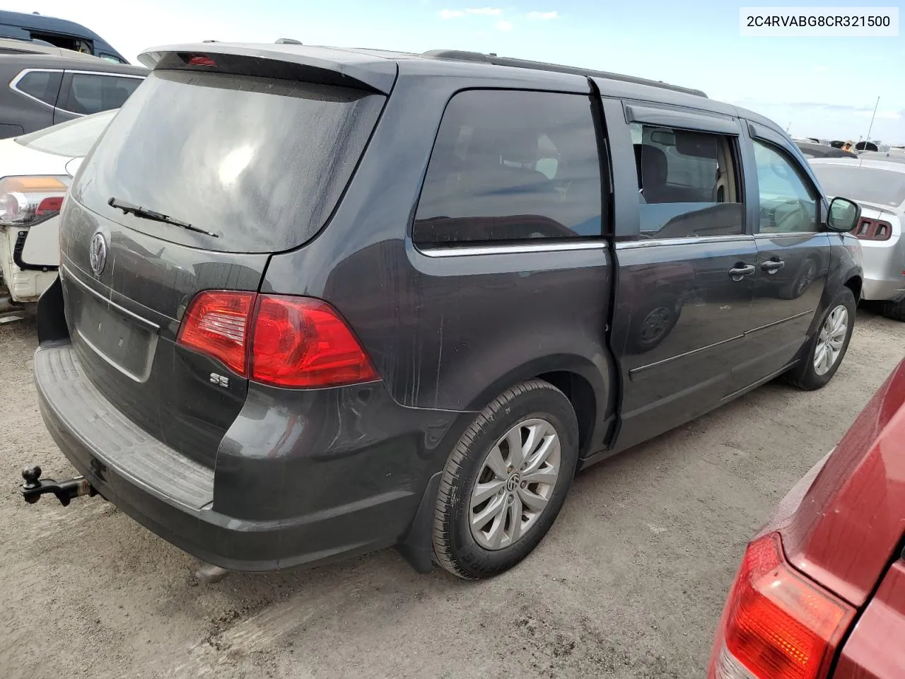 2012 Volkswagen Routan Se VIN: 2C4RVABG8CR321500 Lot: 74371314