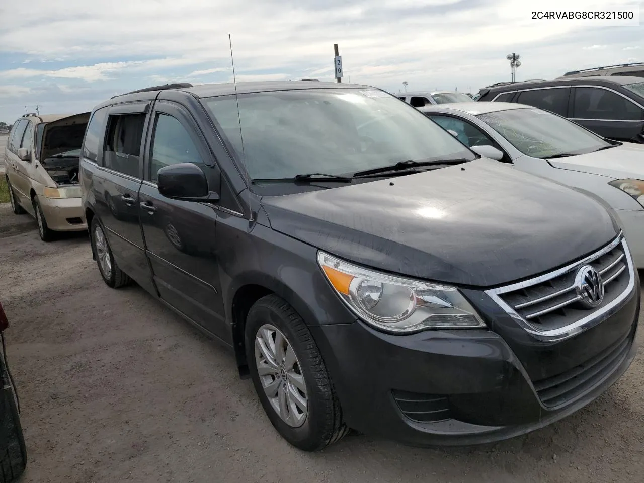 2012 Volkswagen Routan Se VIN: 2C4RVABG8CR321500 Lot: 74371314