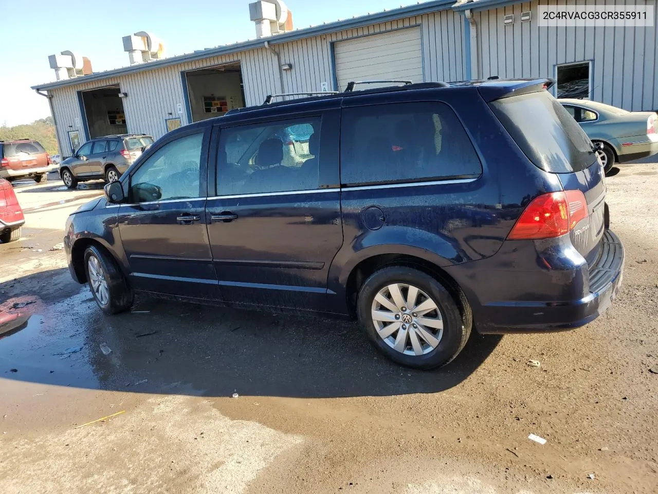 2012 Volkswagen Routan Sel VIN: 2C4RVACG3CR355911 Lot: 75411824