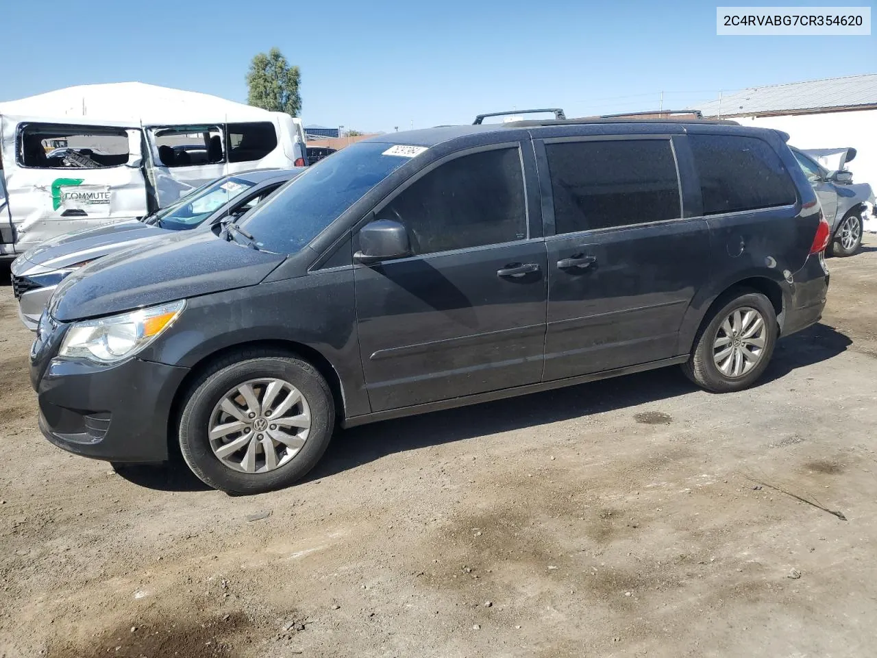 2012 Volkswagen Routan Se VIN: 2C4RVABG7CR354620 Lot: 76297964