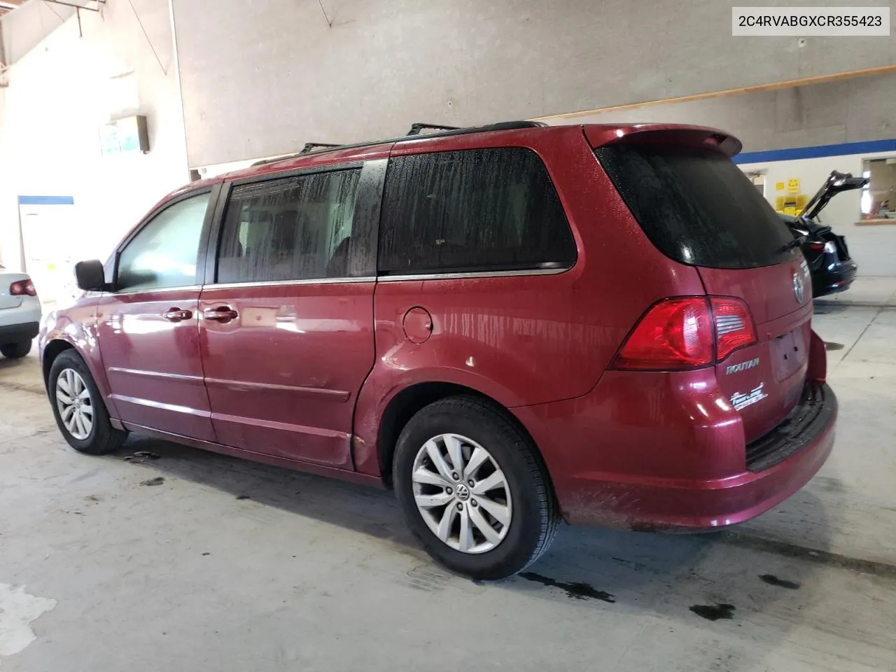 2012 Volkswagen Routan Se VIN: 2C4RVABGXCR355423 Lot: 76514654