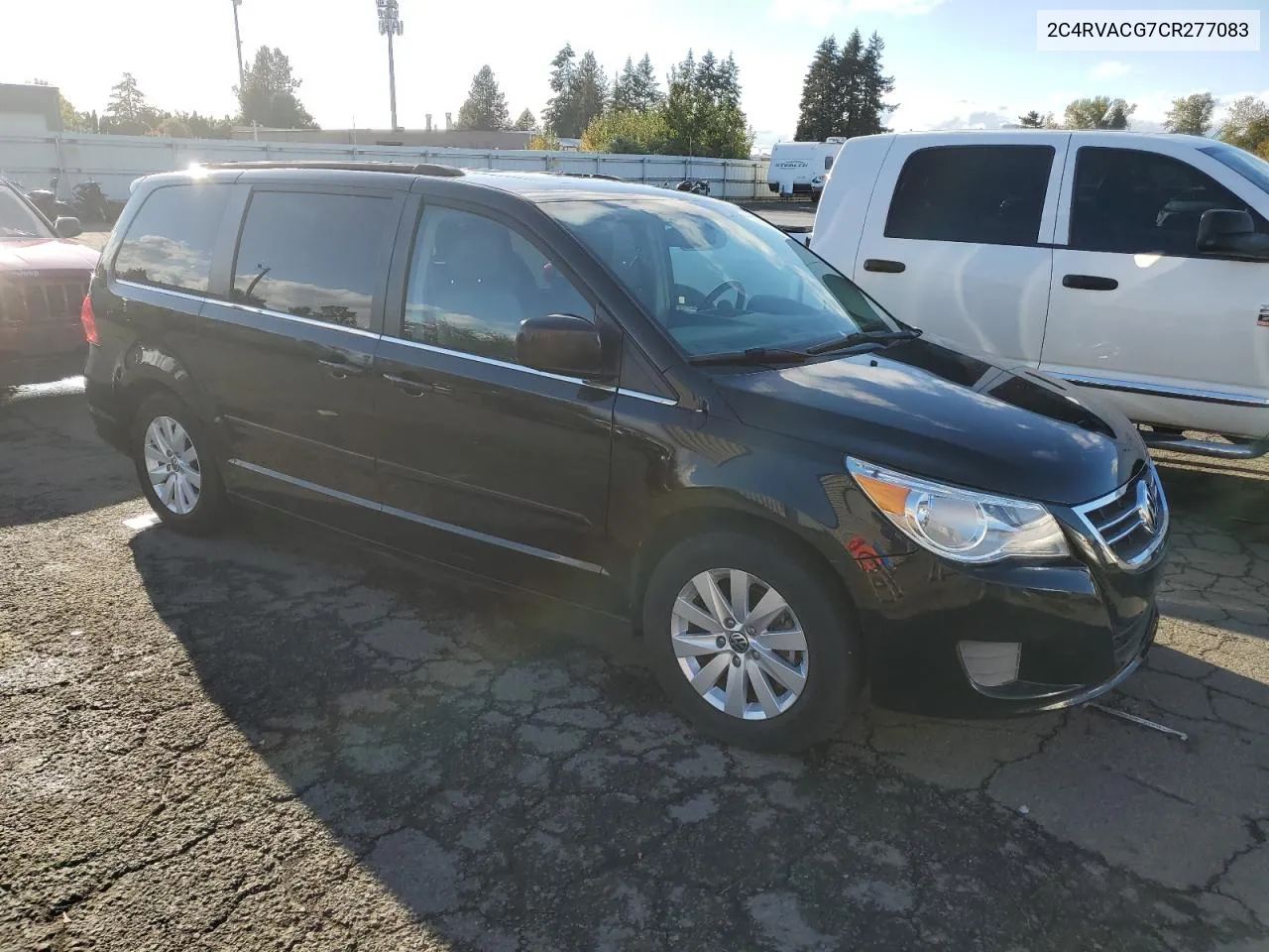 2012 Volkswagen Routan Sel VIN: 2C4RVACG7CR277083 Lot: 77390214