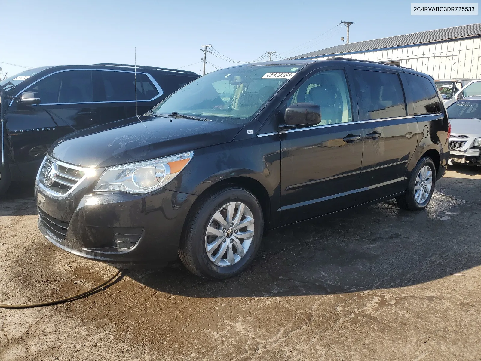 2013 Volkswagen Routan Se VIN: 2C4RVABG3DR725533 Lot: 45419164