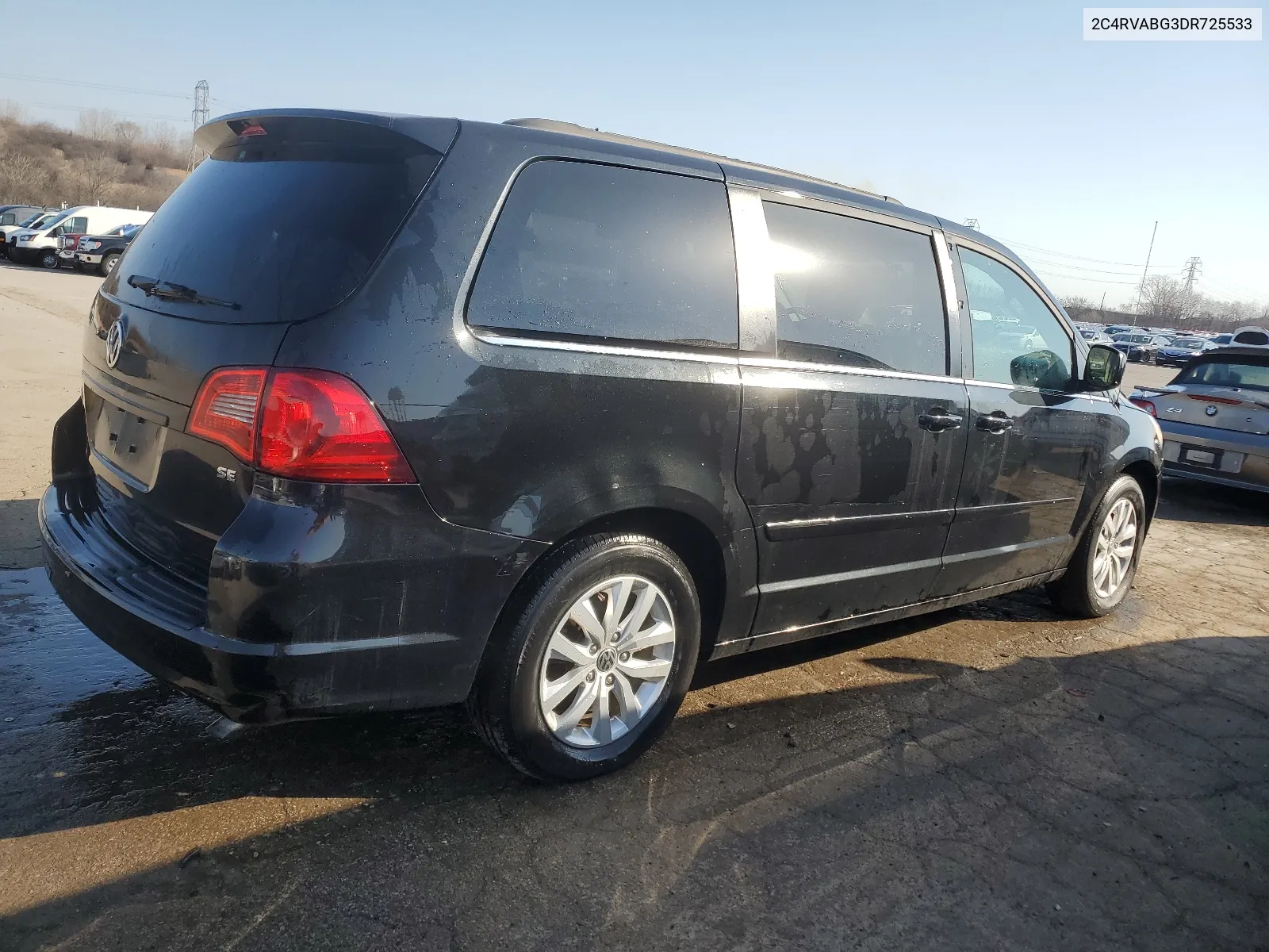 2013 Volkswagen Routan Se VIN: 2C4RVABG3DR725533 Lot: 45419164