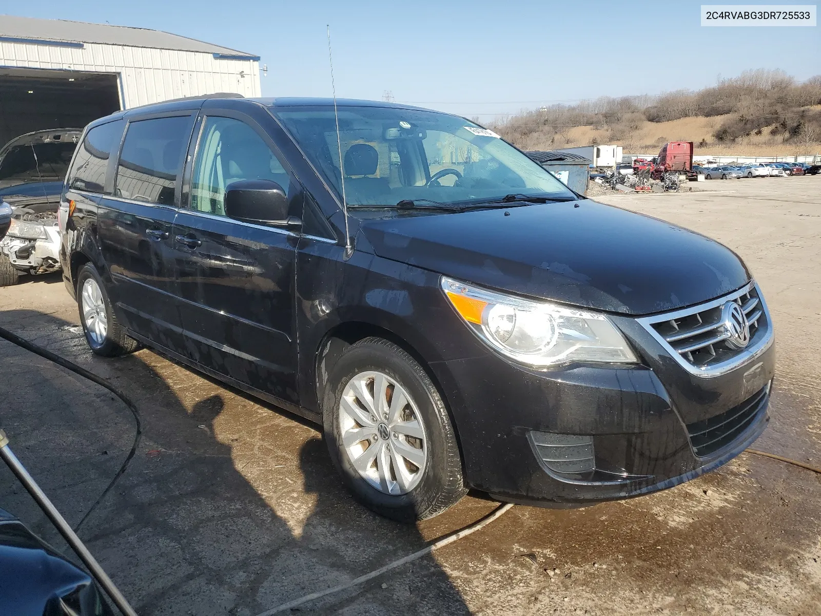 2013 Volkswagen Routan Se VIN: 2C4RVABG3DR725533 Lot: 45419164