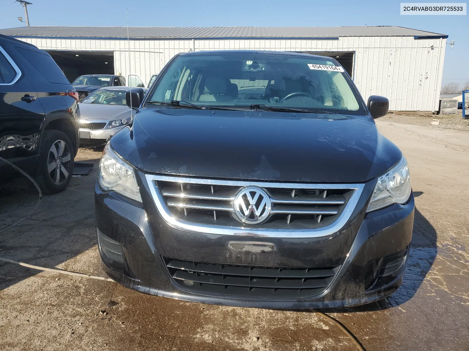 2013 Volkswagen Routan Se VIN: 2C4RVABG3DR725533 Lot: 45419164