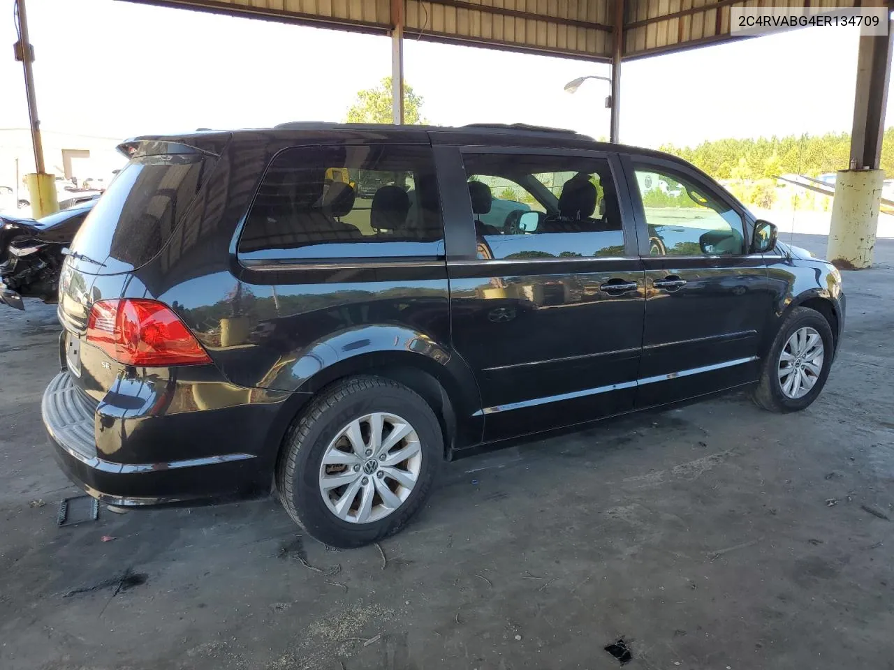 2014 Volkswagen Routan Se VIN: 2C4RVABG4ER134709 Lot: 76879134