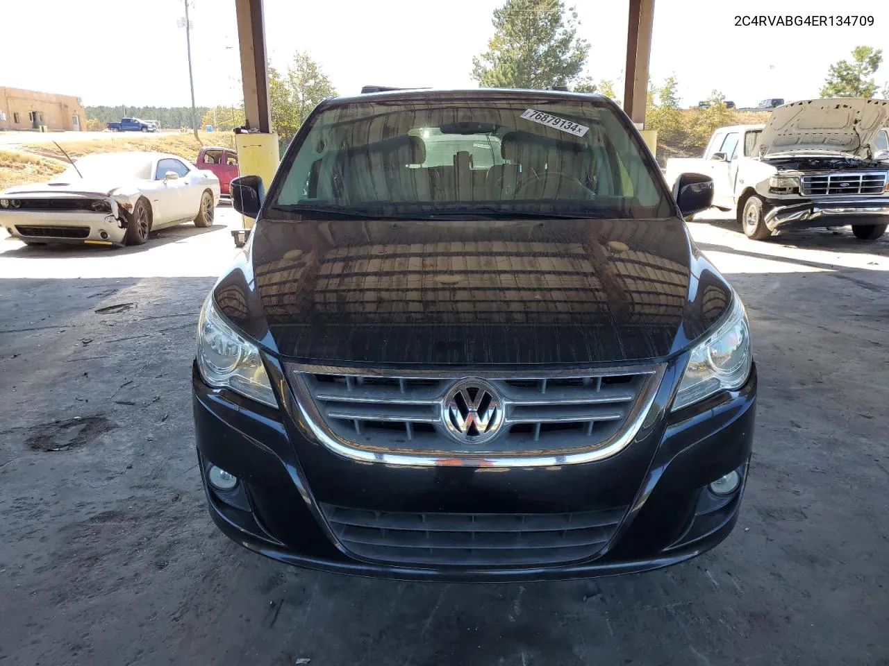 2014 Volkswagen Routan Se VIN: 2C4RVABG4ER134709 Lot: 76879134