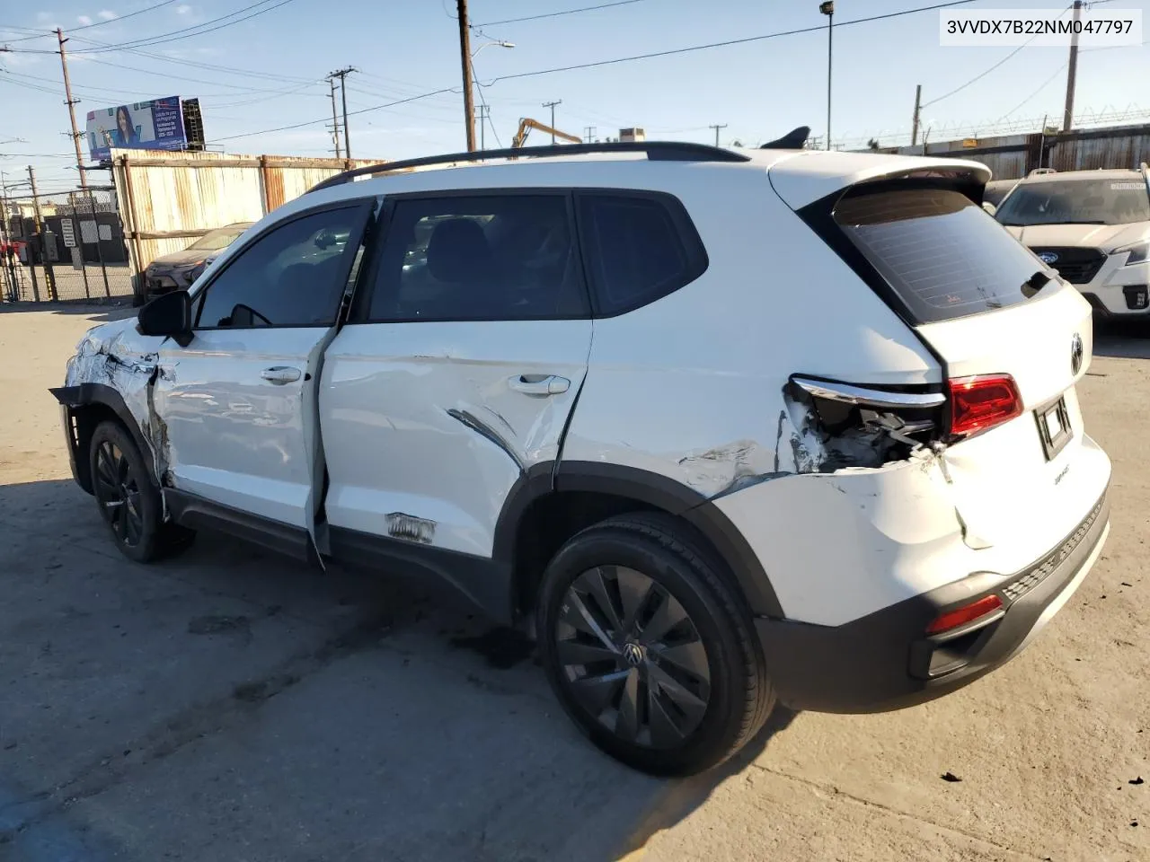 2022 Volkswagen Taos S VIN: 3VVDX7B22NM047797 Lot: 78914534