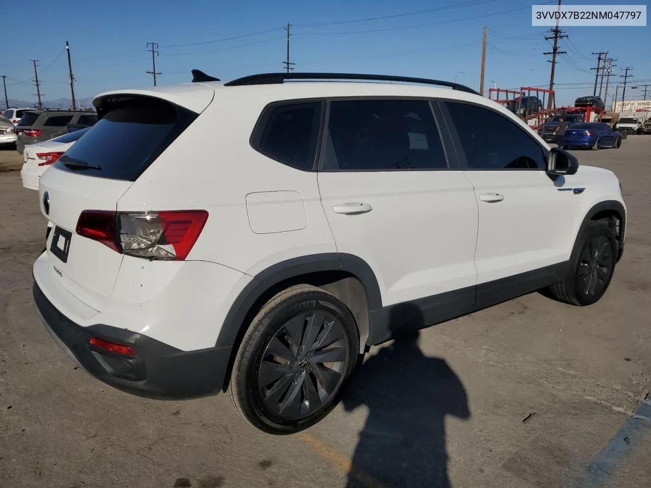 2022 Volkswagen Taos S VIN: 3VVDX7B22NM047797 Lot: 78914534